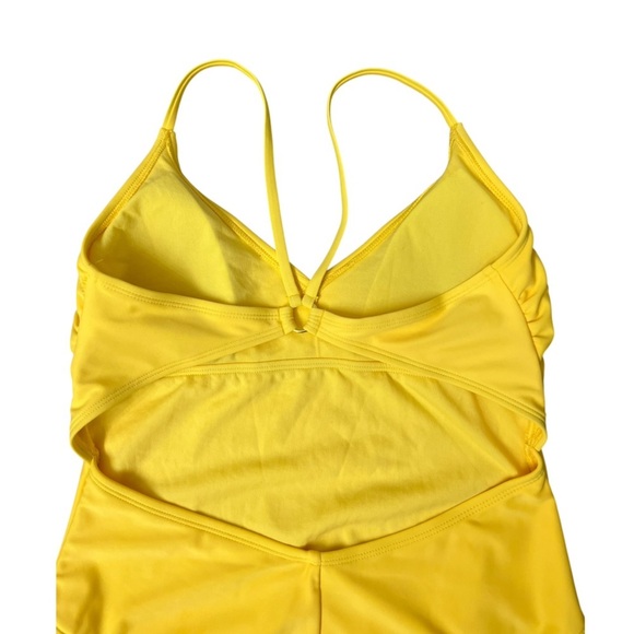 Shade & Shore Yellow One Piece Swimsuit - Picture 5 of 10
